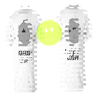 Happea Vegan Plant Based Foodie Vegetarian Pea Pun Tank Top T-Shirt - Monsterry