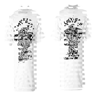 Hdhovelhead アメリカンバイクレジェンドtwin エンジンスカル Tシャツ - Kawaiitshirt