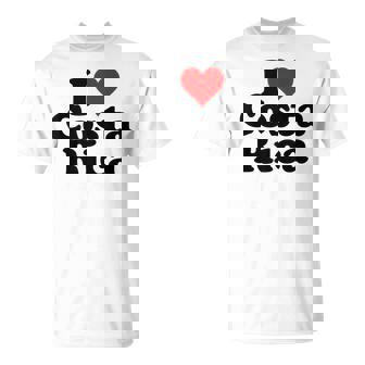 I Heart Love Costa RICA Tank Top T-Shirt | Mazezy