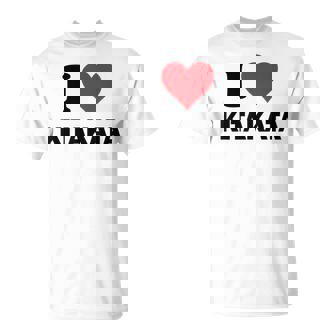 I Heart 喜多方 Japan Love 日本のお土産品 Tシャツ - Kawaiitshirt