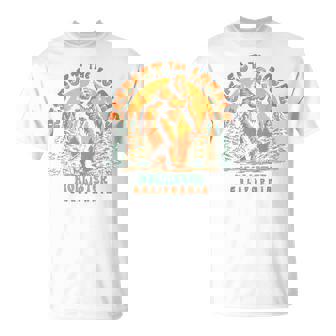 Hollister California Respect The Locals Bigfoot Sasquatch T-Shirt | Mazezy