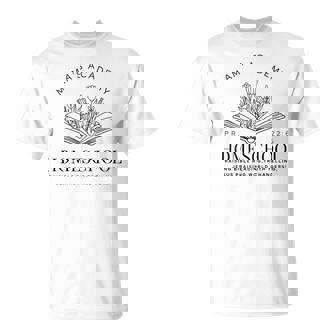 Homeschool Mama Mama's Academy Homeschooling Mom Christian T-Shirt - Monsterry