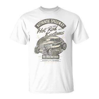 Hot Rod -Oiture Rétro Classique Effetieilli T-Shirt - Cadeauxyz