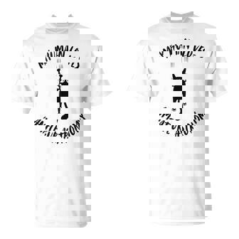 My Human Loves Amateur Astronomy Cat Parent Hobby Lover Tank Top T-Shirt | Mazezy