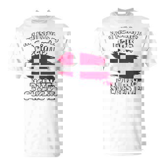 My Husband Is Danish Denmark Flag For Wife Tri-Blend T-Shirt - Thegiftio