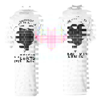 I'm Only Here For The In Kilts タータンチェック ハート Tシャツ - Kawaiitshirt