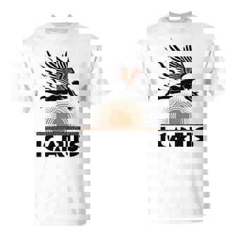 Icarus Sun Greek Mythology Ancient Greece History Fans T-Shirt | Mazezy