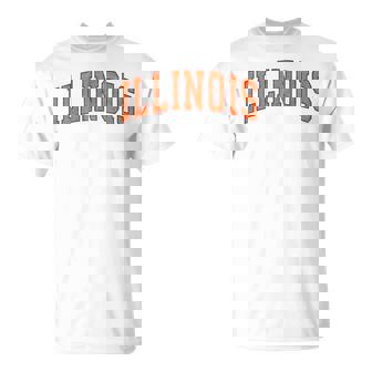 Illinois Il Vintage Athletic Sports Style 80S 90S T-Shirt | Seseable CA