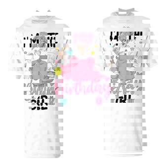 I'm The Birthday Girl Anime Sketching Birthday Party T-Shirt | Mazezy