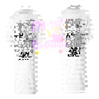 I'm The Birthday Girl Anime Sketching Girl Birthday T-Shirt | Mazezy