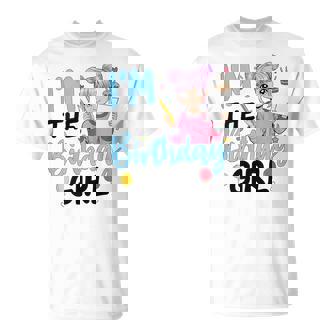 I'm The Birthday Girl Anime Sketching Girl Birthday Tank Top T-Shirt | Mazezy