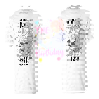 I'm The Birthday Girl Anime Sketching Tank Top T-Shirt | Mazezy