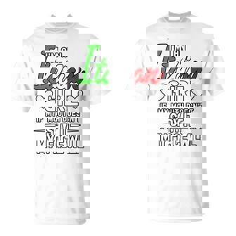 I'm An Italian Girl If My Mouth Face T-Shirt | Mazezy