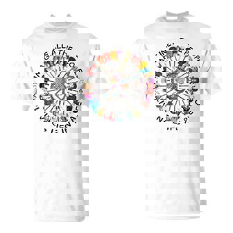 Imagine Hippie People Living Life In Peace And Love T-Shirt - Monsterry