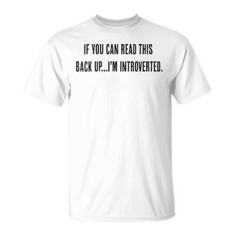 Introvert's Warning 9000 Elephant Idea T-Shirt | Mazezy