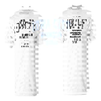 Iowa City Iowa IA Vintage Established Sports T-Shirt | Mazezy