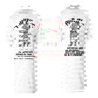 Italian Girls Are Sunshine Mixed With Hurricane Italy Meme T-Shirt | Mazezy