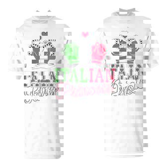 Italian Princess Italy Flag Girl T-Shirt - Thegiftio