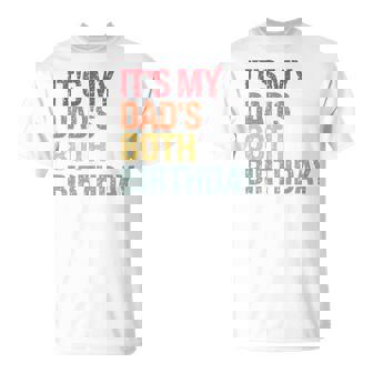 It's My King Dad's 80Th Birthday Omg Crown Calm Themed Tri-Blend T-Shirt | Mazezy