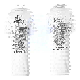 I've Got Friends Low Places Dachshund Cowboy Doxie T-Shirt | Seseable FR