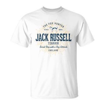 Jack Russell Terrier ヴィンテージジャック・ラッセル・テリア 長袖tシャツ Tシャツ - Kawaiitshirt
