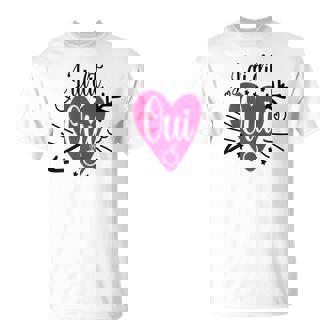 J'ai Dit Oui Future Mariée Evjf Enterrement Deie Fille T-Shirt - Cadeauxyz