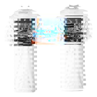 Jdmナイトドリフトレースカー東京スカイラインデザイン。 Tシャツ - Kawaiitshirt