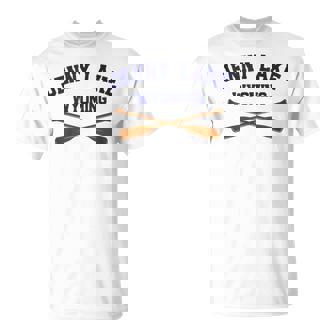 Jenny Lake Wyoming Outdoors Vintage Tank Top T-Shirt | Mazezy