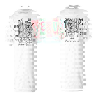 Jesus Is The Reason For The Season Christian Christmas T-Shirt - Monsterry