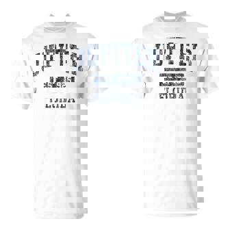 Jupiter Florida FL Vintage Established Sports T-Shirt | Mazezy