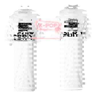 K-Pop Security Mom Dad Halloween Costume Fans Meme Tri-Blend T-Shirt - Monsterry