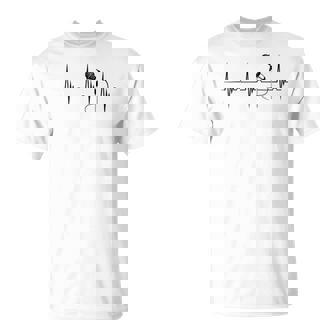 Karaoke Heartbeat EKG Pulse Singing Mic Karaoke Singer Tank Top T-Shirt | Mazezy