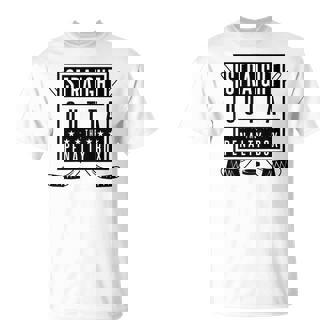 Kids Ice Hockey Player Straight Outta The Penalty Box Kids T-Shirt | Mazezy