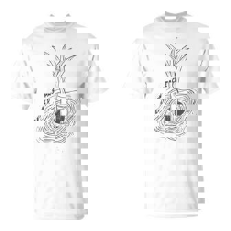 Leak Leek In Space Funny Blackhole T-Shirt | Mazezy