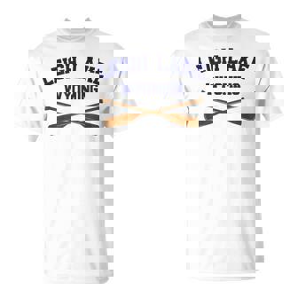 Leigh Lake Wyoming Outdoors Vintage T-Shirt | Mazezy