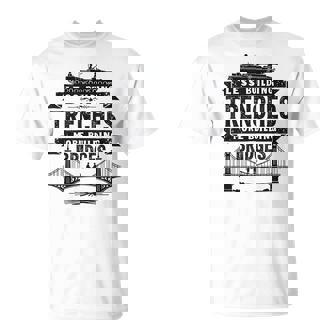 Less Building Trenches More Building Bridges Inspirational T-Shirt | Mazezy