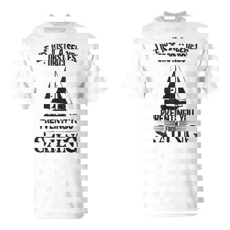 Life Is Just Aeries Obstacles セーリング ヨット Tシャツ - Kawaiitshirt