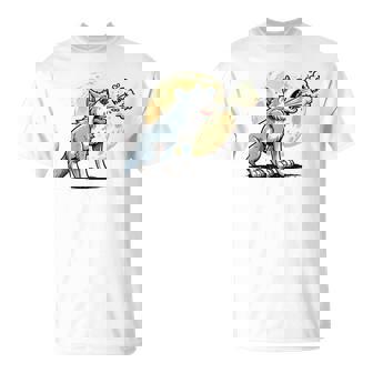 Linda Wolfibes Para Niños Adorable Estilo Animalalvaje Camiseta unisex - Regaloses