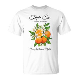 Liqueur D'orange Tripleecouvenir De France T-Shirt - Cadeauxyz