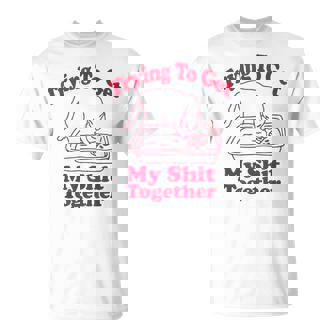 Litter's Full Cat Humor Meme Cat Mom Cat Dad Cat Lover T-Shirt | Mazezy