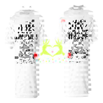 A Little Who Is Due Christmas Pregnancy Announcement T-Shirt | Mazezy