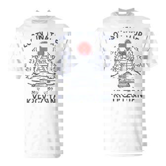 Lost In Nature Vacation Travel Kyrgyzstan T-Shirt | Mazezy