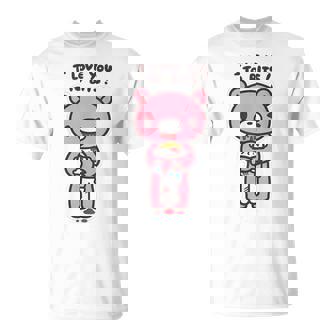 I Love You To Bits Gloomy Bear T-Shirt - Monsterry