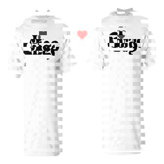 I Love Heart Chicago Illinois CHI-Town T-Shirt | Mazezy