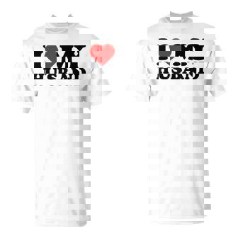 I Love My Husband I Heart My Husbandalentines Day Tシャツ - Kawaiitshirt