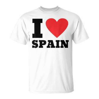 I Lovepain I Heartpain Family Travel España Camiseta unisex - Regaloses