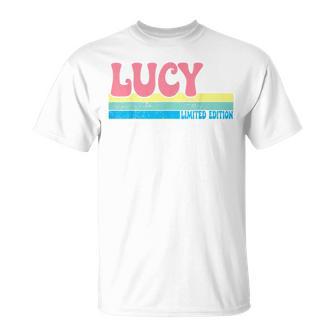 Lucy Nombre Personalizado Linda Idea Groovy Es Lucy Camiseta unisex - Regaloses