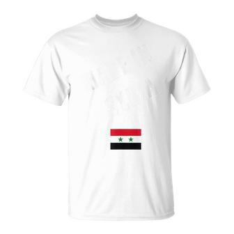 Made In Syria With Flag T-Shirt | Mazezy