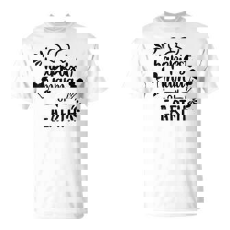 Mamá Más Feliz En La Tierra Divertido Mamá Mamá Día De La Madre Camiseta unisex - Regaloses