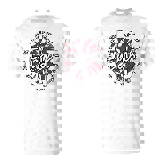 Maroon Eagles Cheer Mom Cheerleading Team Squad Coach Eagle T-Shirt | Mazezy